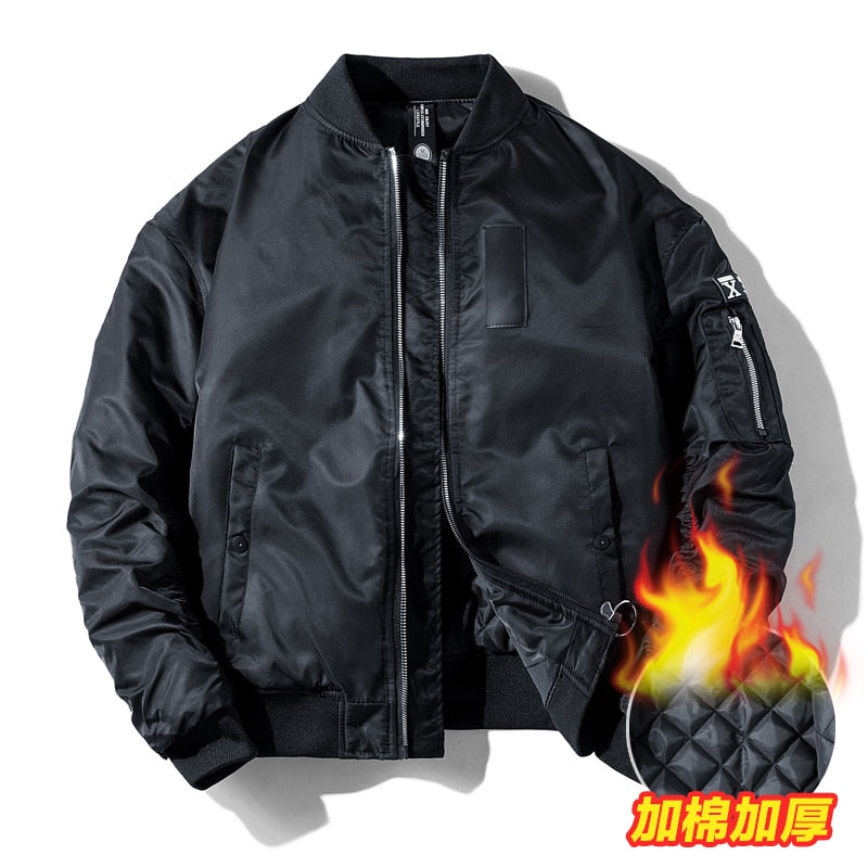 Men's Baseball Bomber Pilot Jacket