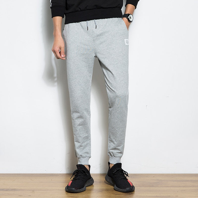 Men's Cotton Jogger Solid Track Pants