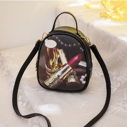 Ladies PU Leather Large Replica Backpacks