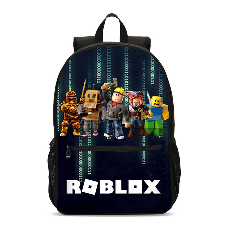 4Pcs/Set Cartoon Print Waterpoof Backpack