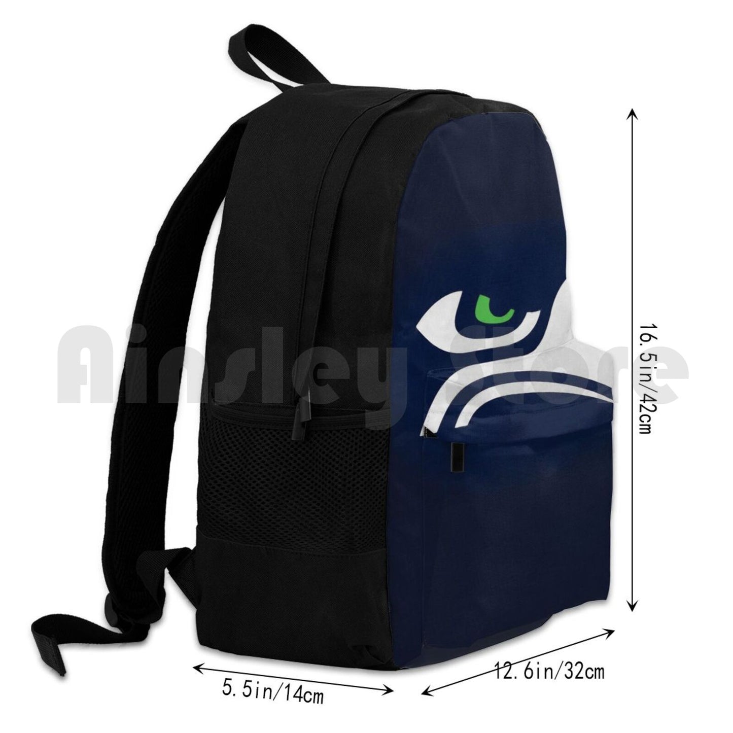 Seattle Seahawks Throwback Retro Vintage Outdoor Backpack