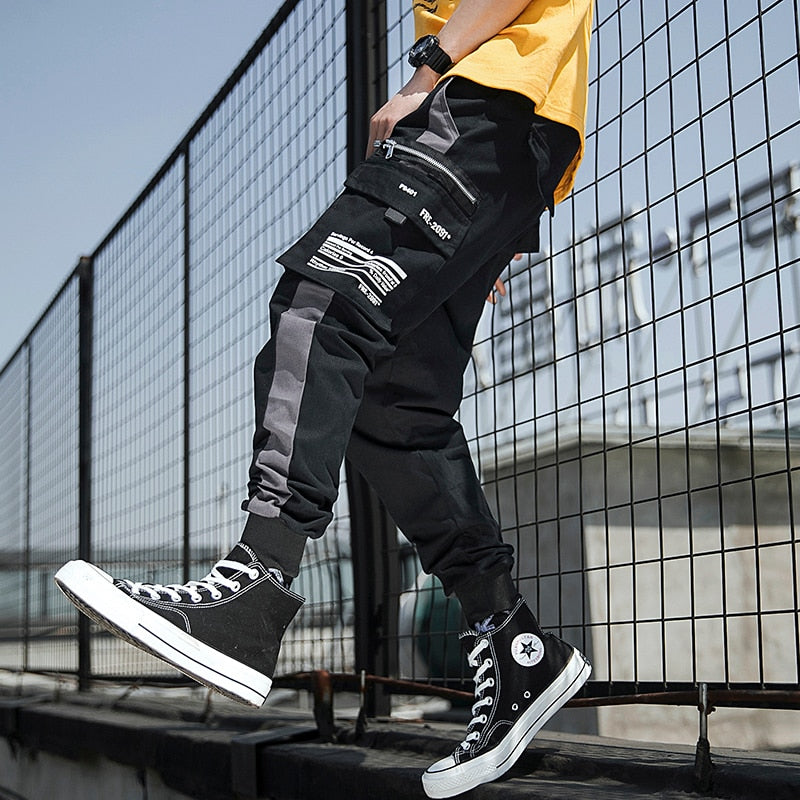 Streetwear Cargo Joggers Sweatpants Men's Pants