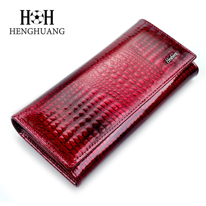 Ladies Crocodile Cow Wallet