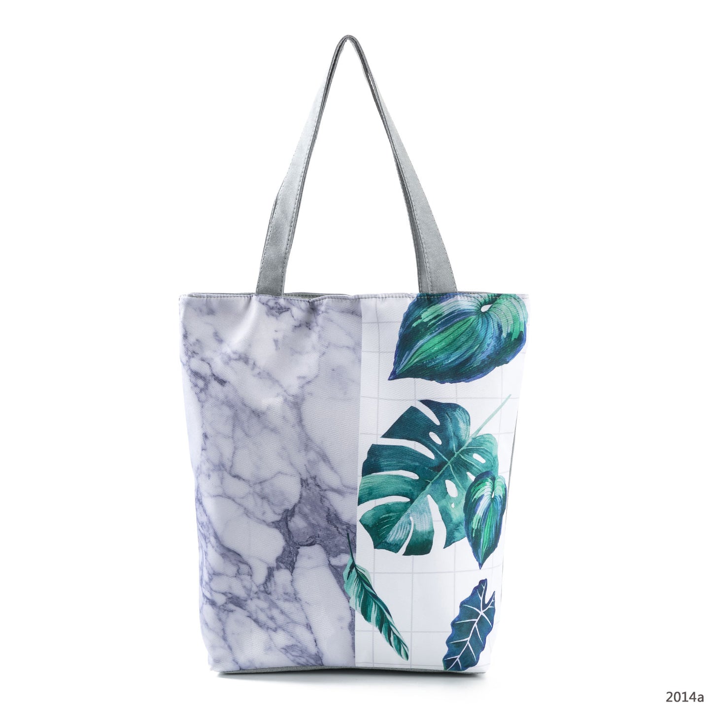 Floral Print Women Shoulder Canvas Shopping Tote Bag