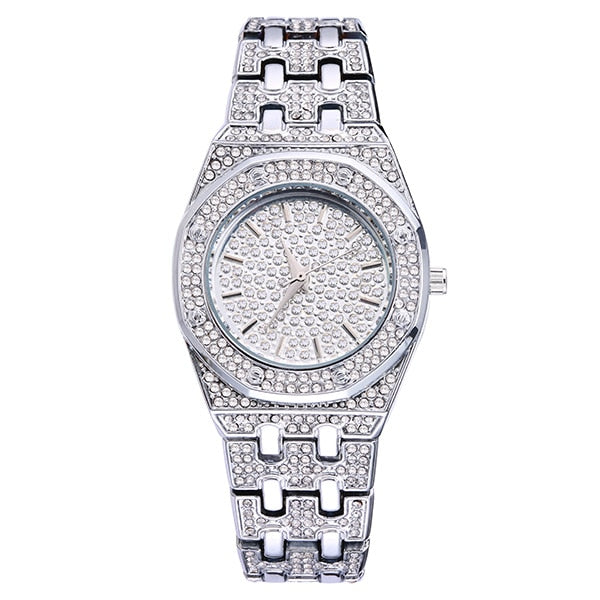 Bling Diamond Women's Waterproof Watches