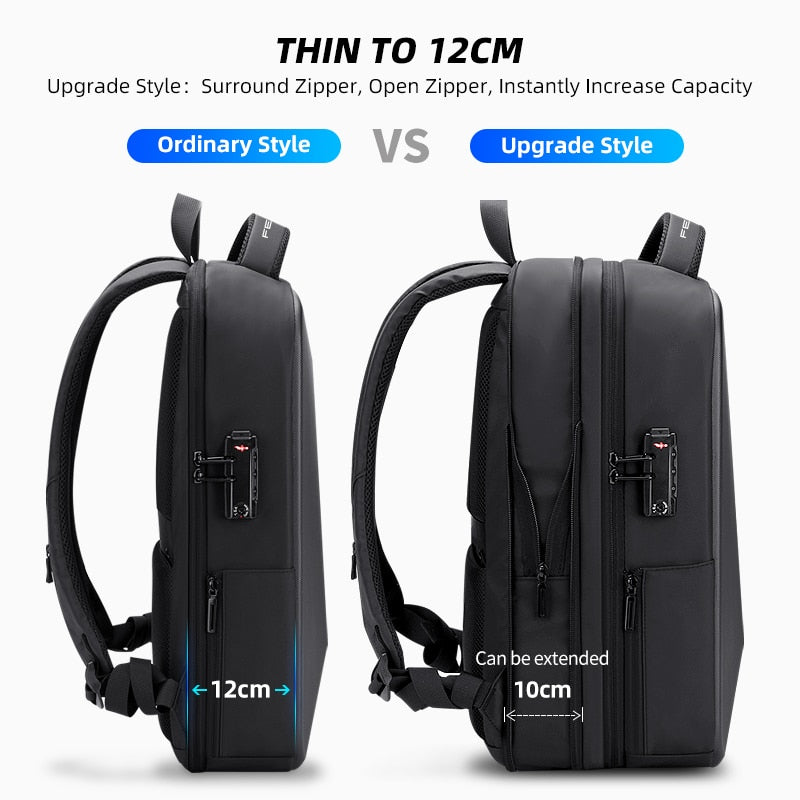 Laptop Anti-theft Waterproof USB Charging Backpack