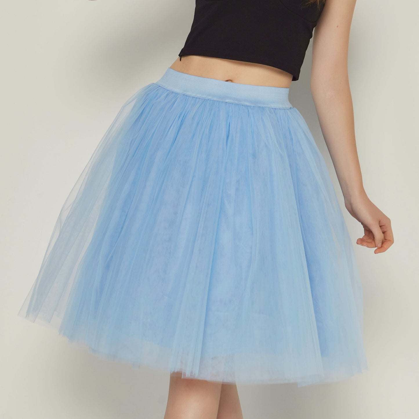 Petticoat Bridesmaid Midi Tutu Skirt