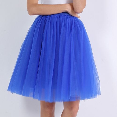 Petticoat Bridesmaid Midi Tutu Skirt