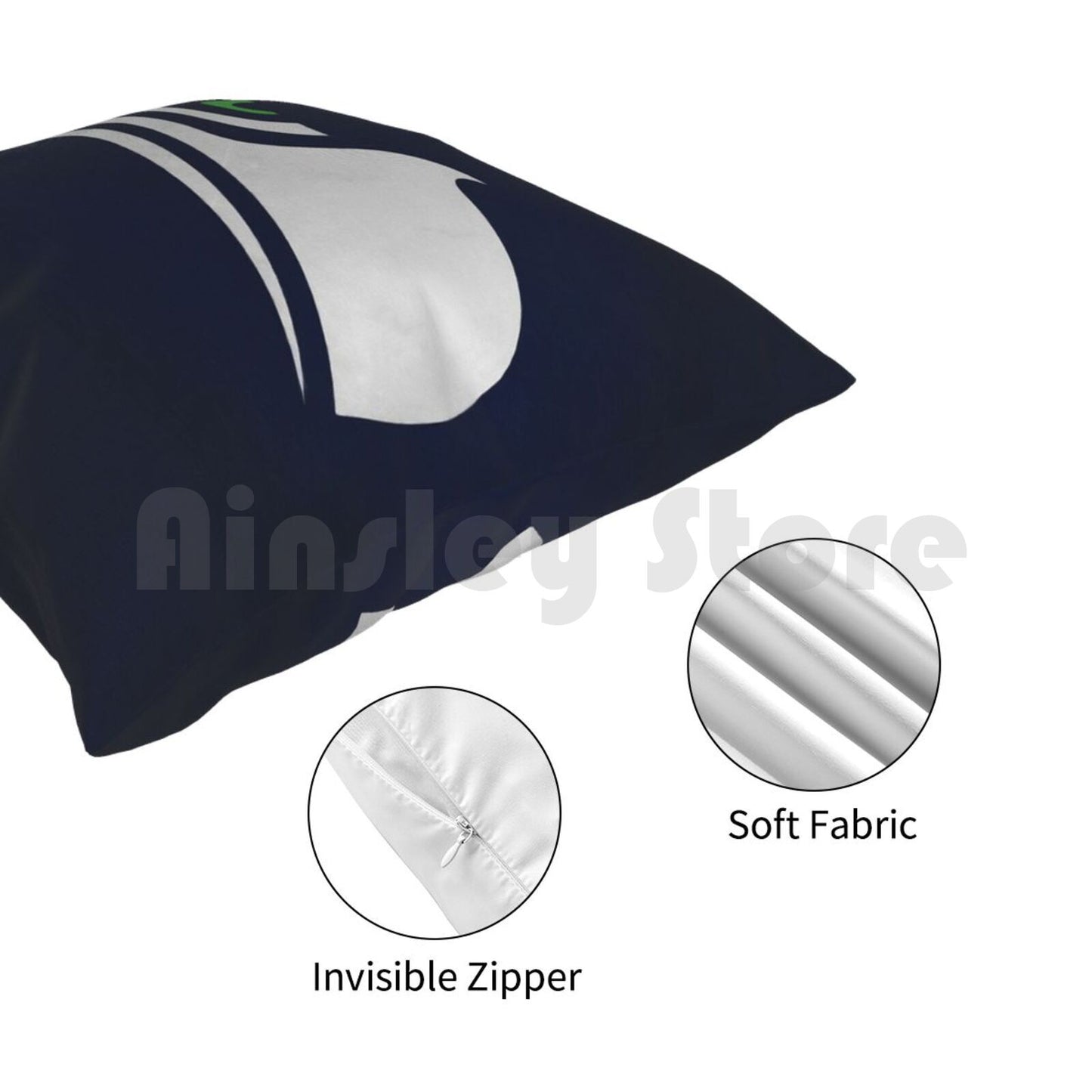 Seattle Seahawks Printed Pillow Case