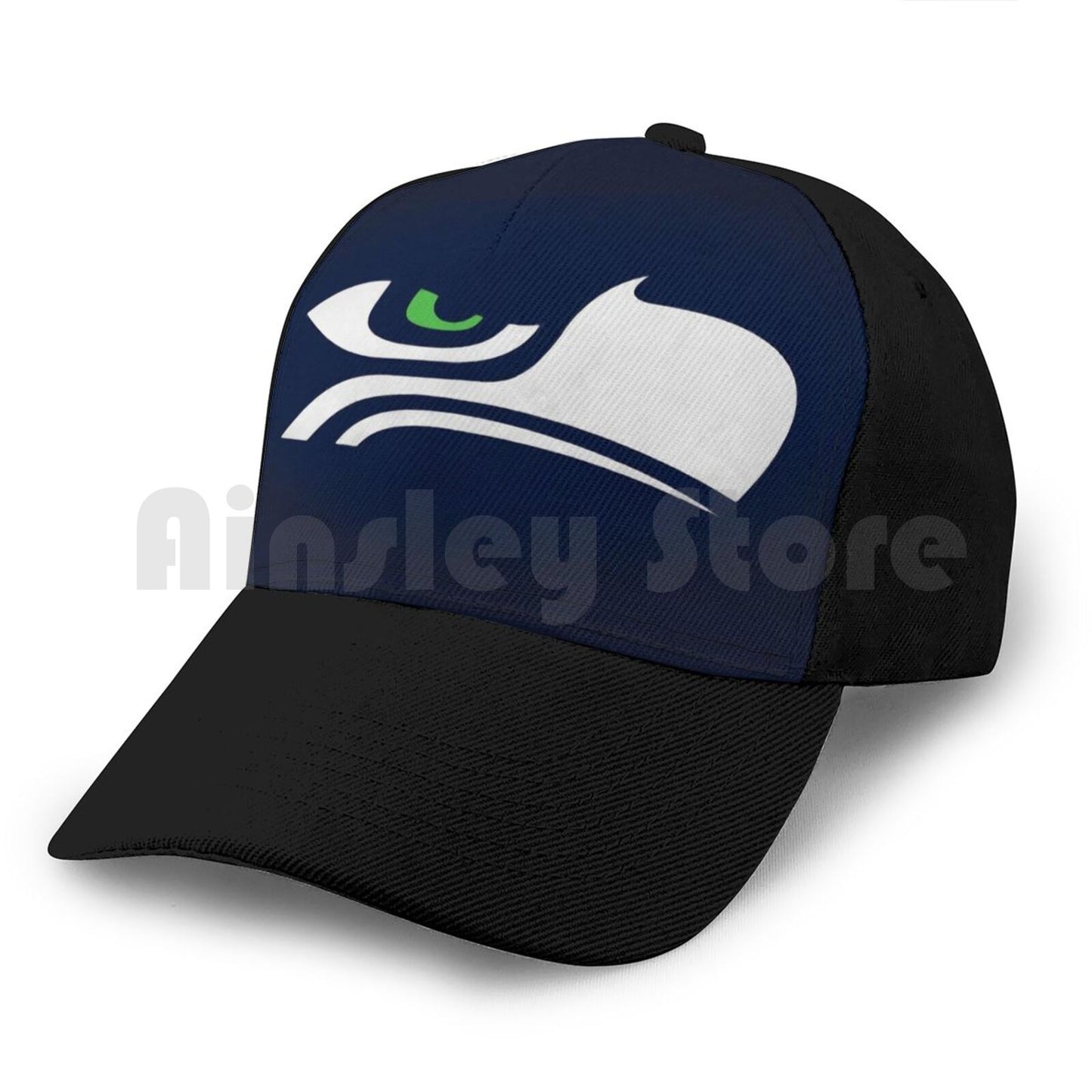 Seattle Seahawks Baseball Cap Unisex Mesh Adjustable Throwback Retro Vintage