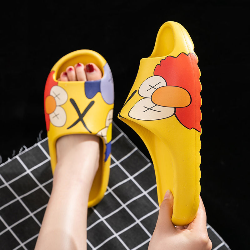 Cartoon Print Women's Graphic Slipper Flip Flop Slides