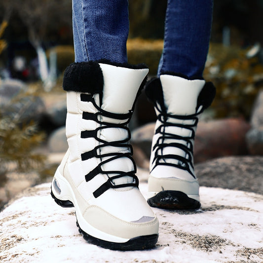 Lace-up Comfortable Ankle Boots Waterproof Hiking Boots