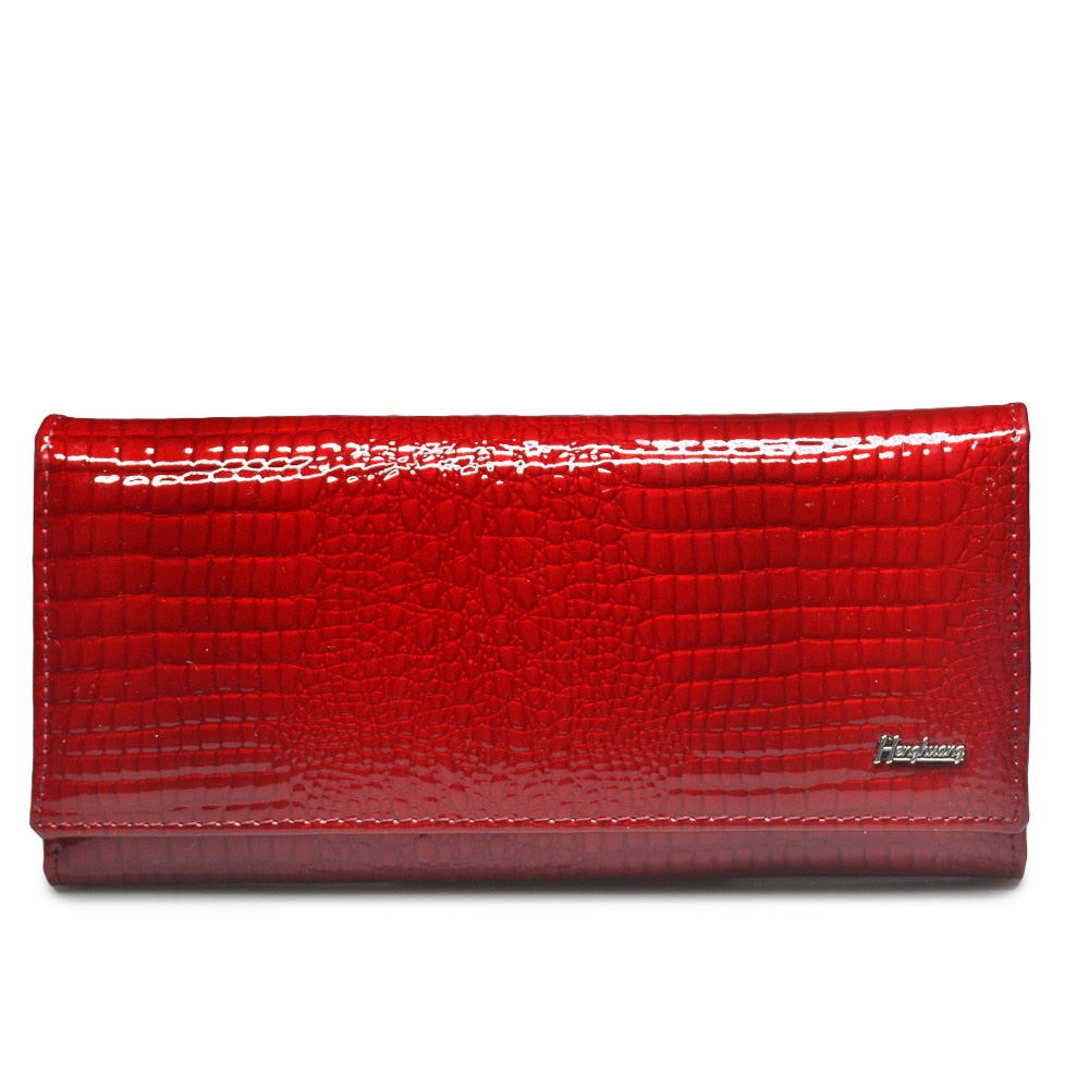 Ladies Crocodile Cow Wallet