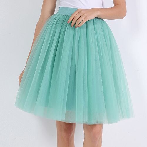 Petticoat Bridesmaid Midi Tutu Skirt