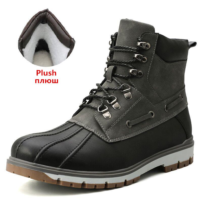 Men's Lace-Up Waterproof Boots