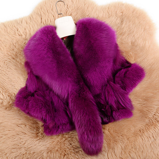 Women's Fox Fur Shawls