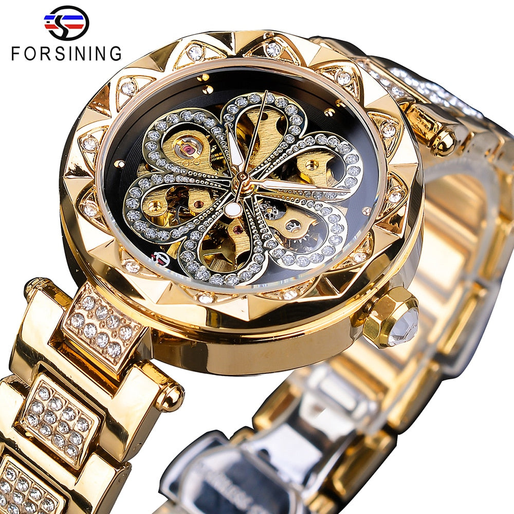 Automatic Mechanical Watches Waterproof Luminous Hands Clock Watch