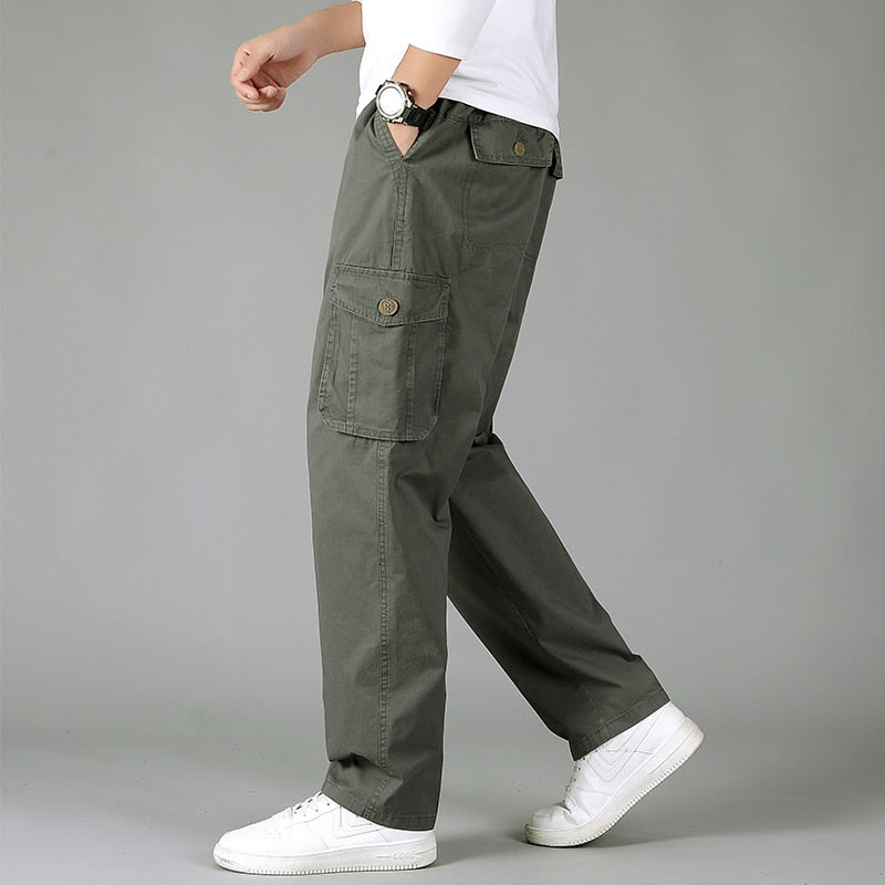 Men's Military Style Trouser Pants