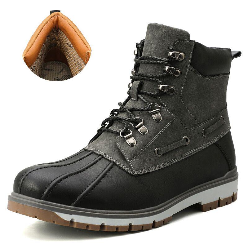 Men's Lace-Up Waterproof Boots