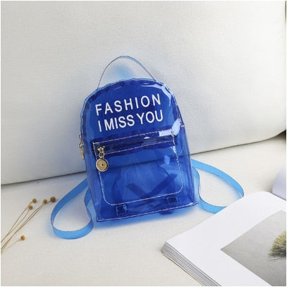 Ladies PU Leather Large Replica Backpacks