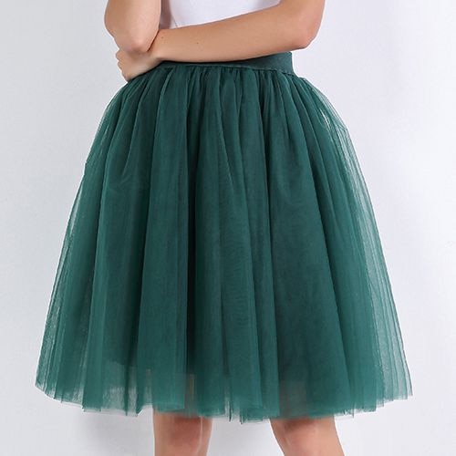 Petticoat Bridesmaid Midi Tutu Skirt