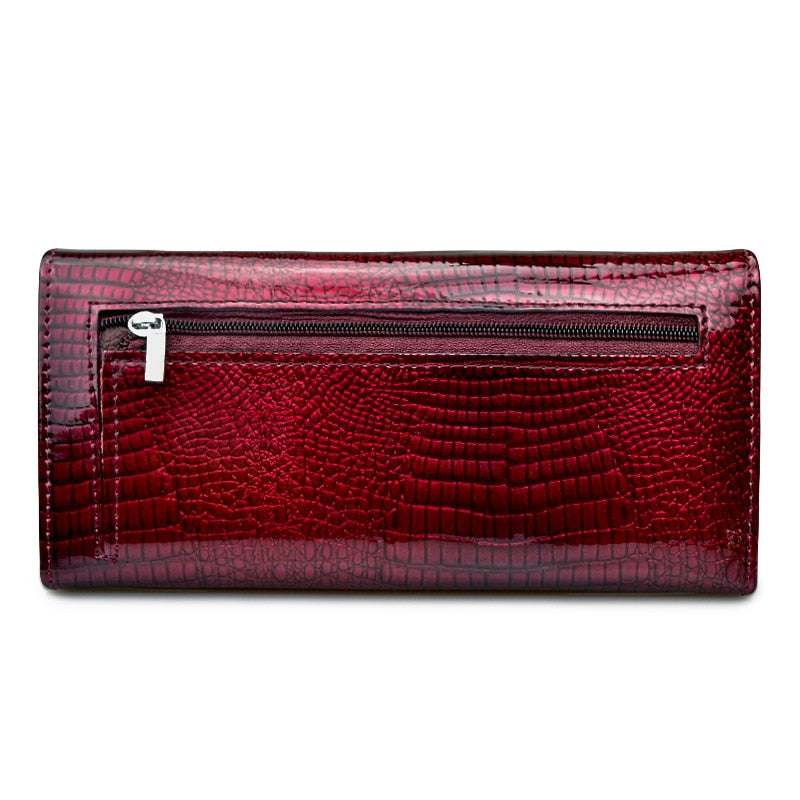 Ladies Crocodile Cow Wallet