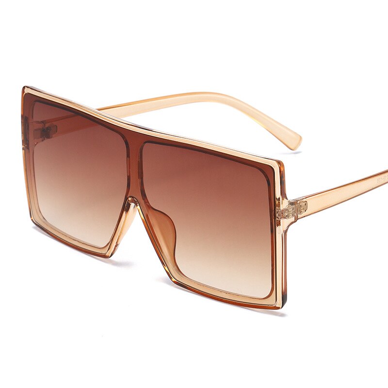 Oversized Square Gradient Sunglasses UV400