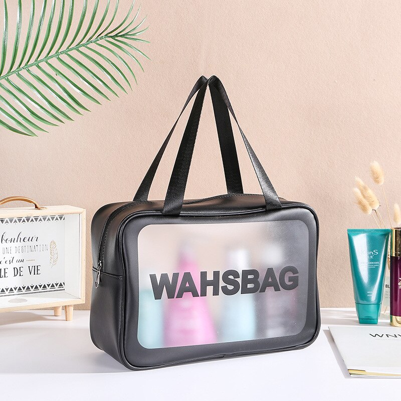 Clear Box Design PVC Transparent Makeup Travel Bag