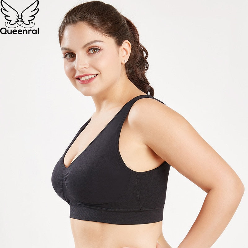 Seamless Padded Sports Bras-Plus Size to 6X