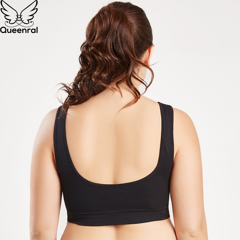 Seamless Padded Sports Bras-Plus Size to 6X