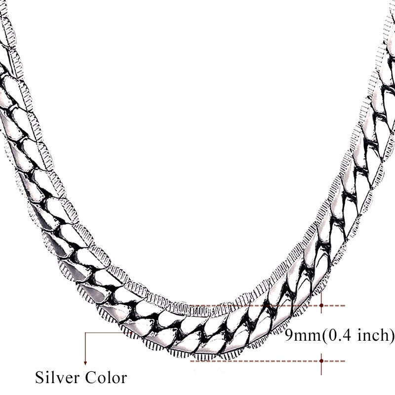 Snake Curb Link Chains