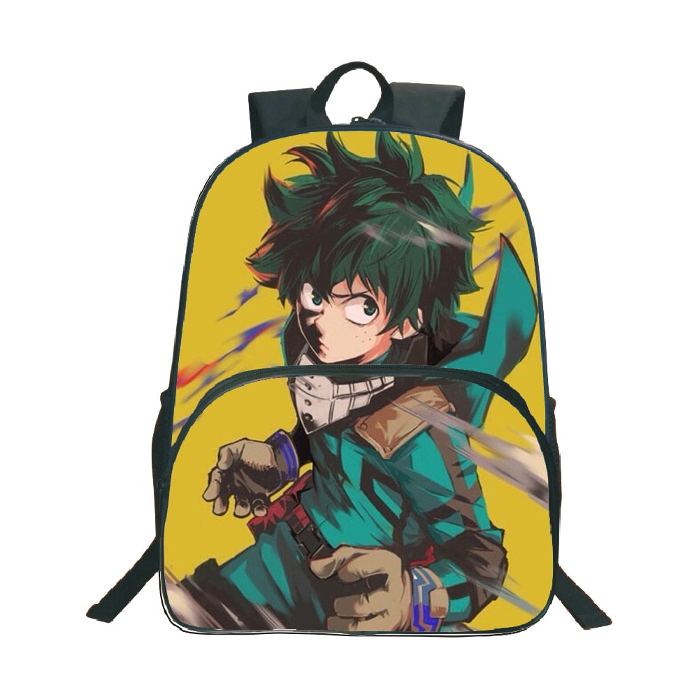 My Hero Academia Backpack Popular Pattern School Backpack Children Boys Girls Daily Beautiful Backpack