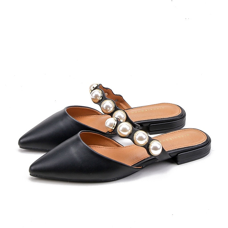 Spiked Flat-soled Slippers