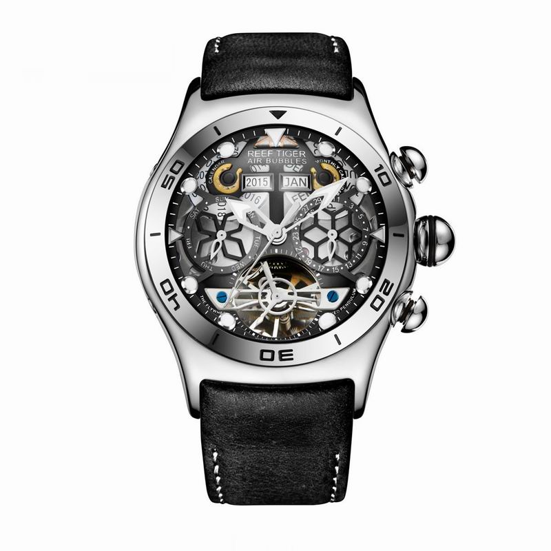 Waterproof Sapphire Men's Skeleton Luminous Automatic Watch