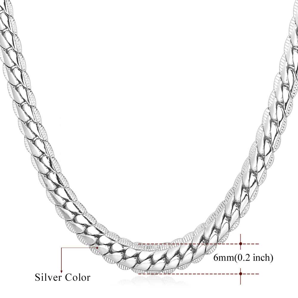 Snake Curb Link Chains