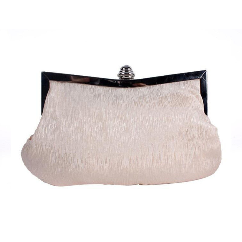 Silk Weave Evening Clutch Purse