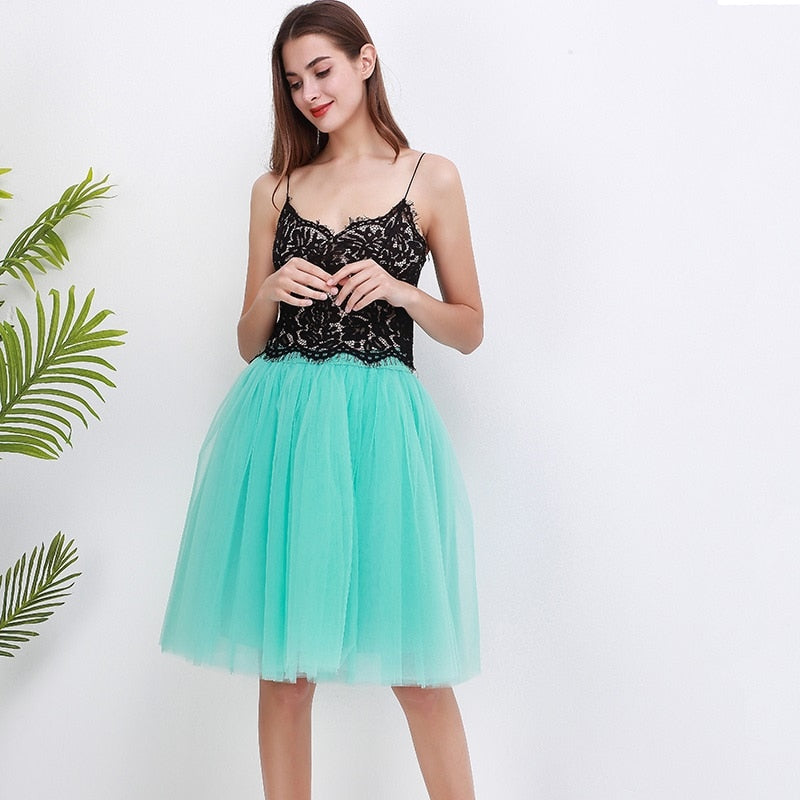 Petticoat Bridesmaid Midi Tutu Skirt