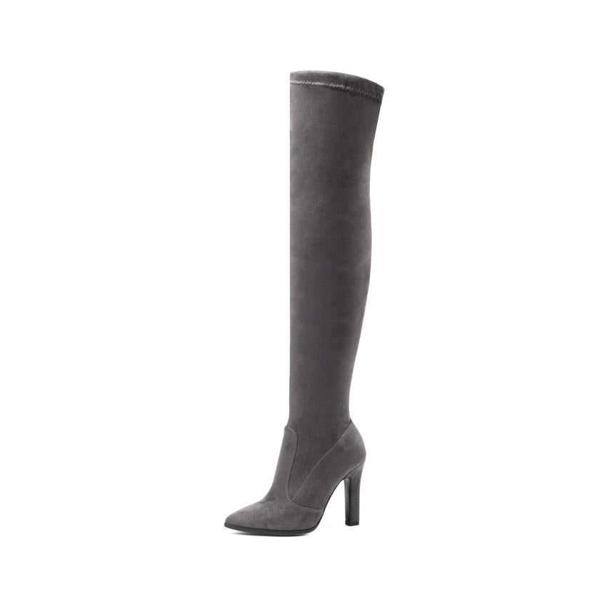 Over-The-Knee High Thin High Heel Pointed Toe Boots