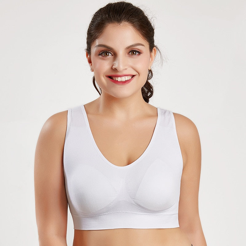 Seamless Padded Sports Bras-Plus Size to 6X