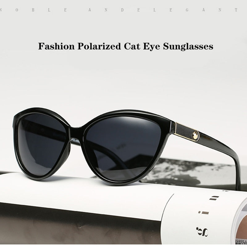 HD Polarized Vintage Designer Cat Eye Women's Sunglasses