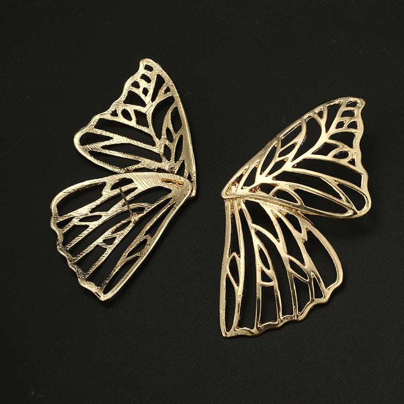 Hollow Butterfly Drop Dangle Pendant Earrings