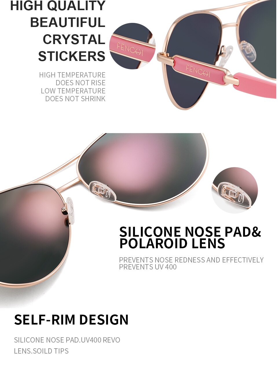 Polarized Photochromic Mirror Sunglasses