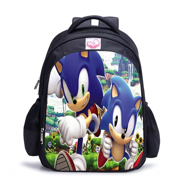 Cartoon Game Book Backpack Daily School Kids Backpacks