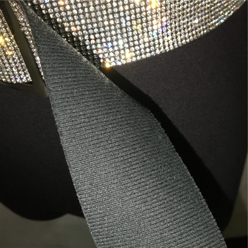 Sparkly Rhinestone Adjustable Width Women's Belt 2020 Hot Selling Hight Street Night Party Accessories