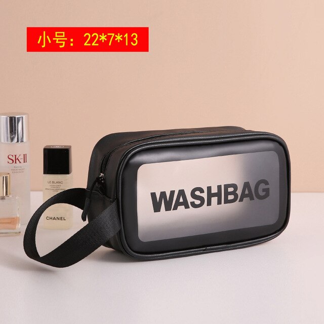 Clear Box Design PVC Transparent Makeup Travel Bag