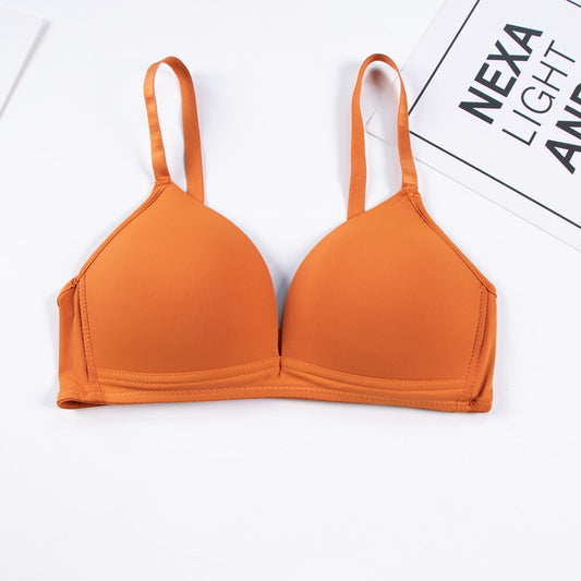 Seamless Soft Wireless Adjusted Push Up Bras