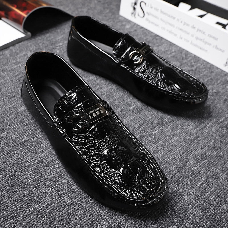 New Men Casual Shoes Suede Shoes Men Loafers Shoes Flats Men Driving Shoes Soft Moccasins Footwear Slip-On Walking Shoes Loafers