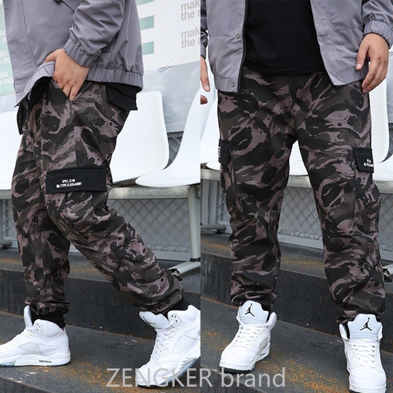 Men's Big & Tall Camouflage Jogger Pants