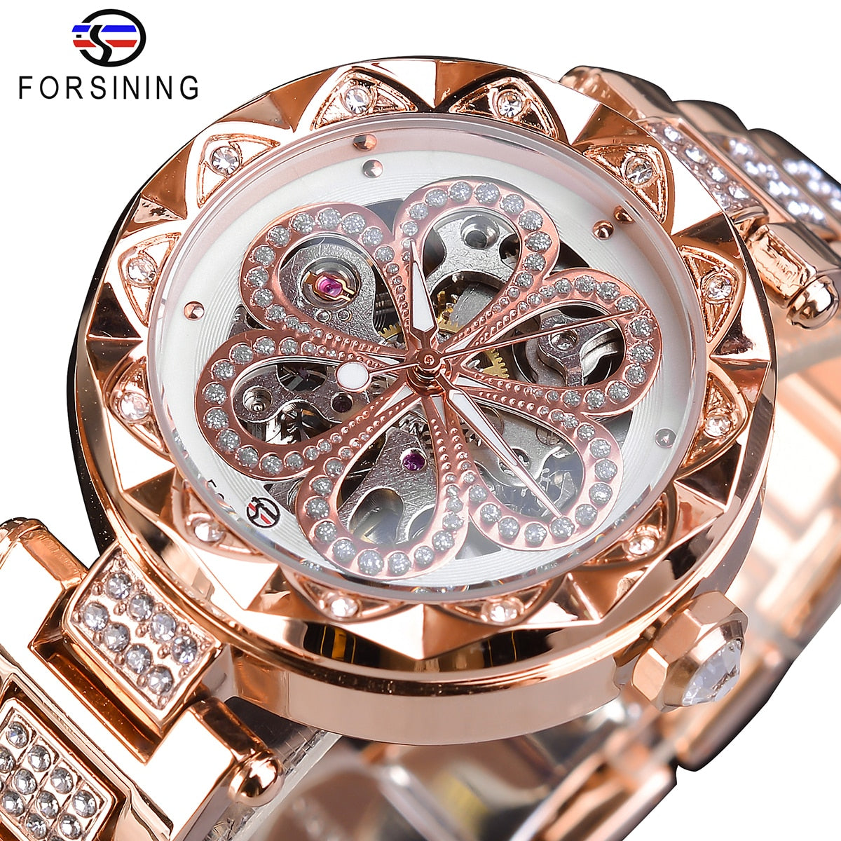 Automatic Mechanical Watches Waterproof Luminous Hands Clock Watch