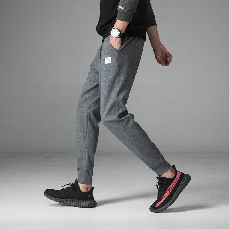 Men's Cotton Jogger Solid Track Pants